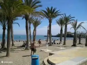The nearby beach L'Arenal in Javea