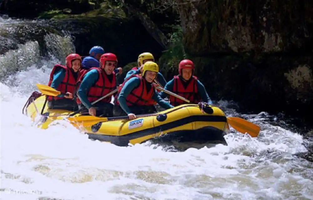 Rafting auf Le Chalaux