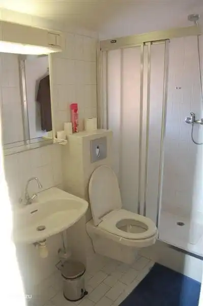 2nd bathroom (shower) with toilet