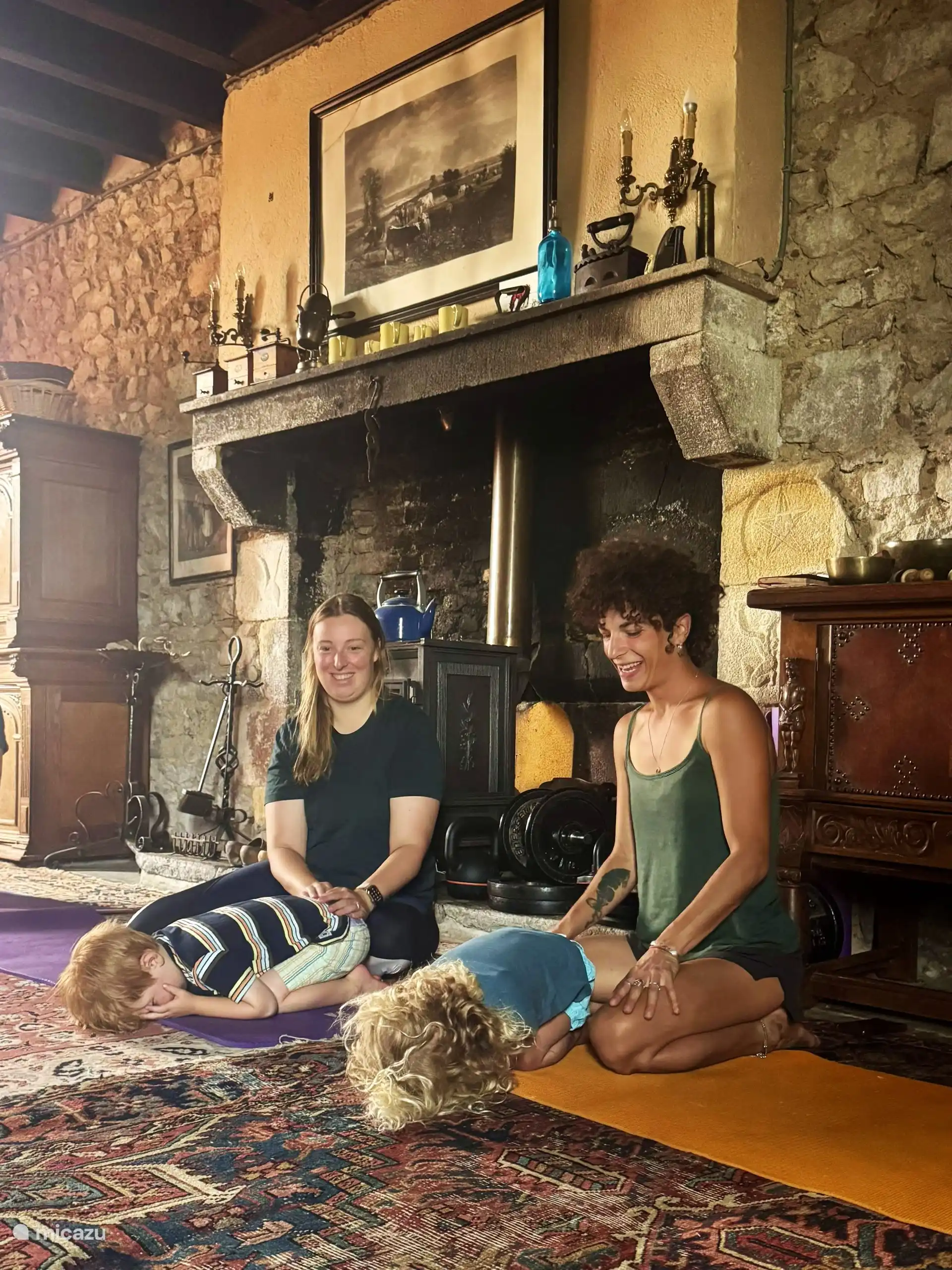 Kinderyoga in de zaal