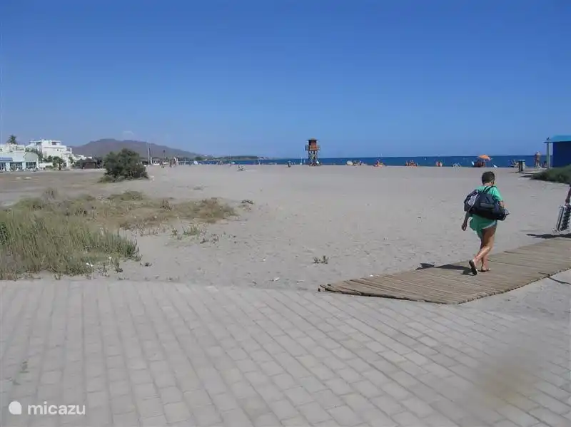 Beach, directly accessible