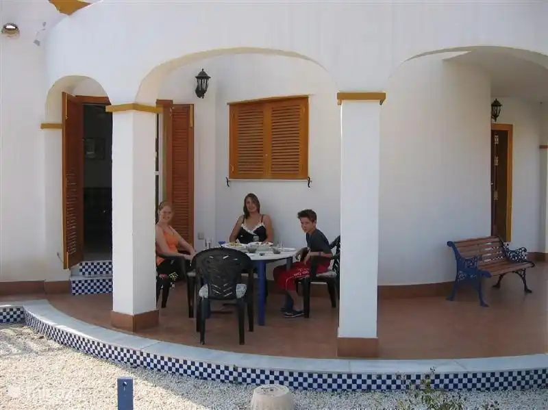 Terrace 1, with sliding door from the living room