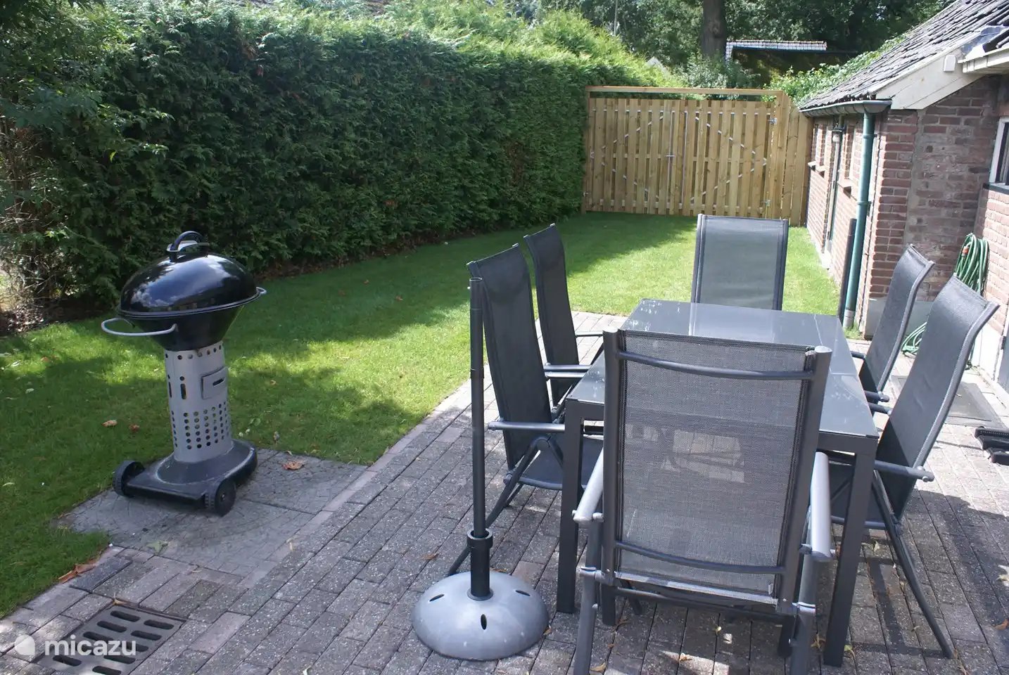 Platz zum Essen im Freien