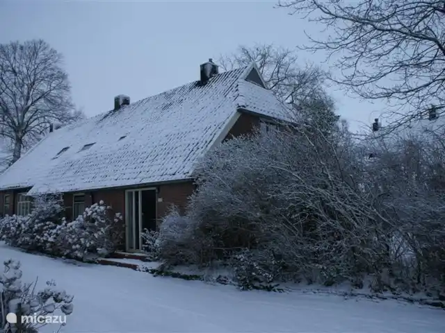 Sous le Chêne ferme de vacances | Pays-Bas, Drenthe, Diever - ferme 'Sous les Chênes' en hiver