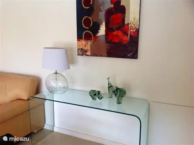 Detail der gemütlichen Wohnraum