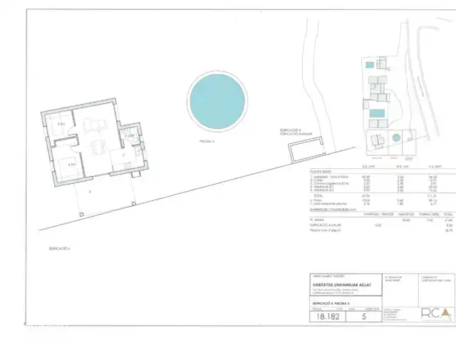 El Cerezo | Espagne, Costa Brava, Santa Cristina d'Aro - villa plan et surface