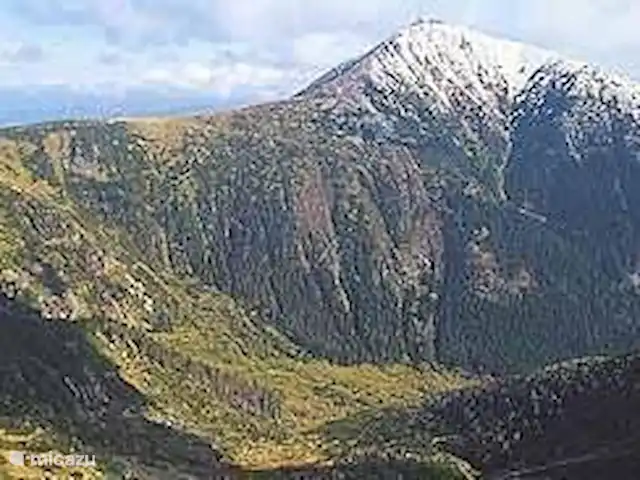 vakantiehuis huren in Tsjechië, Hradec Králové, Lampertice – Vakantiehuis DAVRI Bezoek de Snezka (1602 m) te voet of met de kabelbaan. Op de top heeft u uitzicht over Polen en Tsjechië.