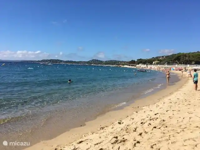 villa reve en Francia, Costa Azul, Sainte-Maxime - villa Playa a pasos de distancia