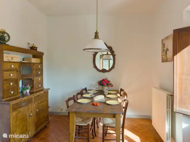 Cas'al Verde huren in Italië, Toscane, Castellina In Chianti - villa Woonkeuken voorzien van alle gemakken.