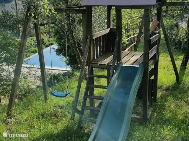 Cas'al Verde huren in Italië, Toscane, Castellina In Chianti - villa Trampoline en speeltoestel.