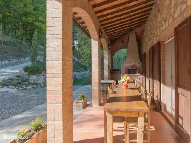 Cas'al Verde huren in Italië, Toscane, Castellina In Chianti - villa Arcade met pizzaoven/barbecue.