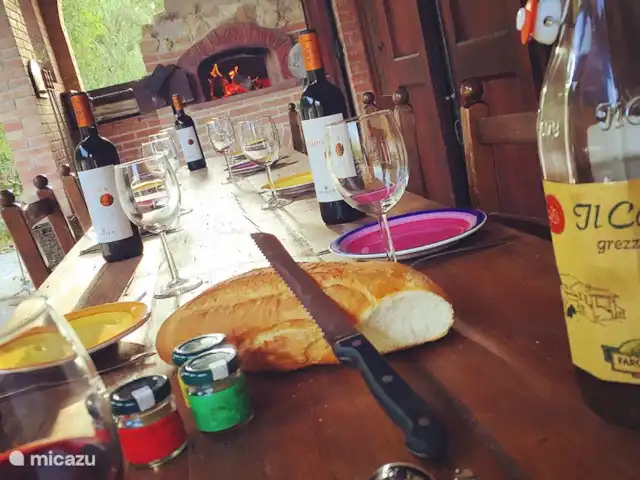 Cas'al Verde huren in Italië, Toscane, Castellina In Chianti - villa Toscaans tafelen met lokale wijn