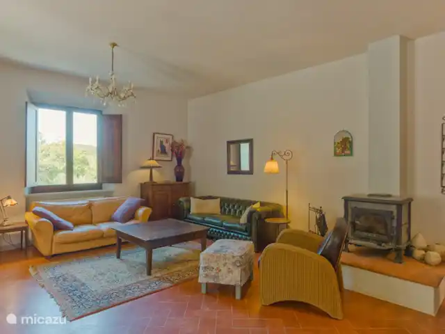 Cas'al Verde huren in Italië, Toscane, Castellina In Chianti - villa Woonkamer