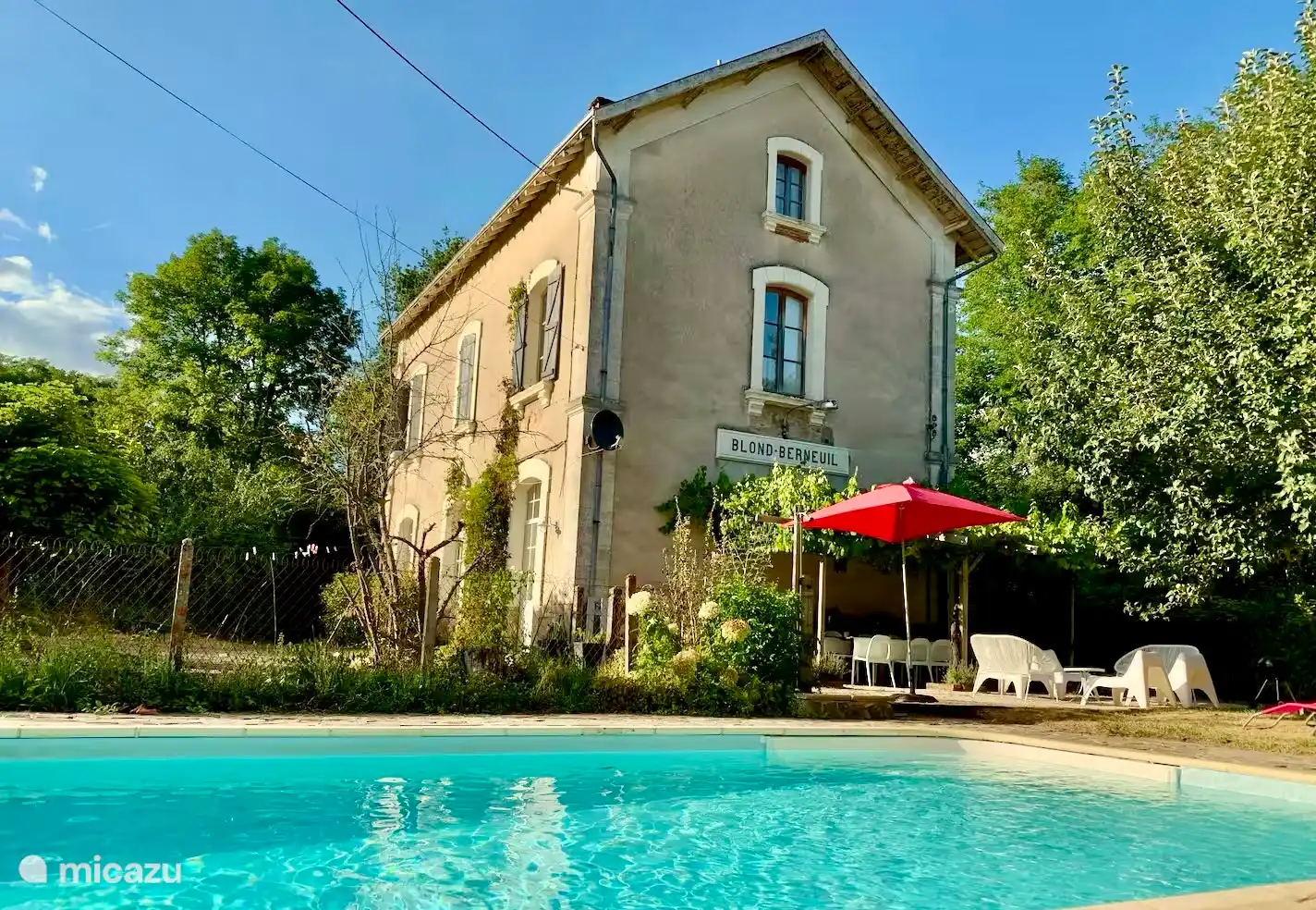 vakantiehuis huren in Brillac, Charente, Frankrijk - Gare Blond Berneuil