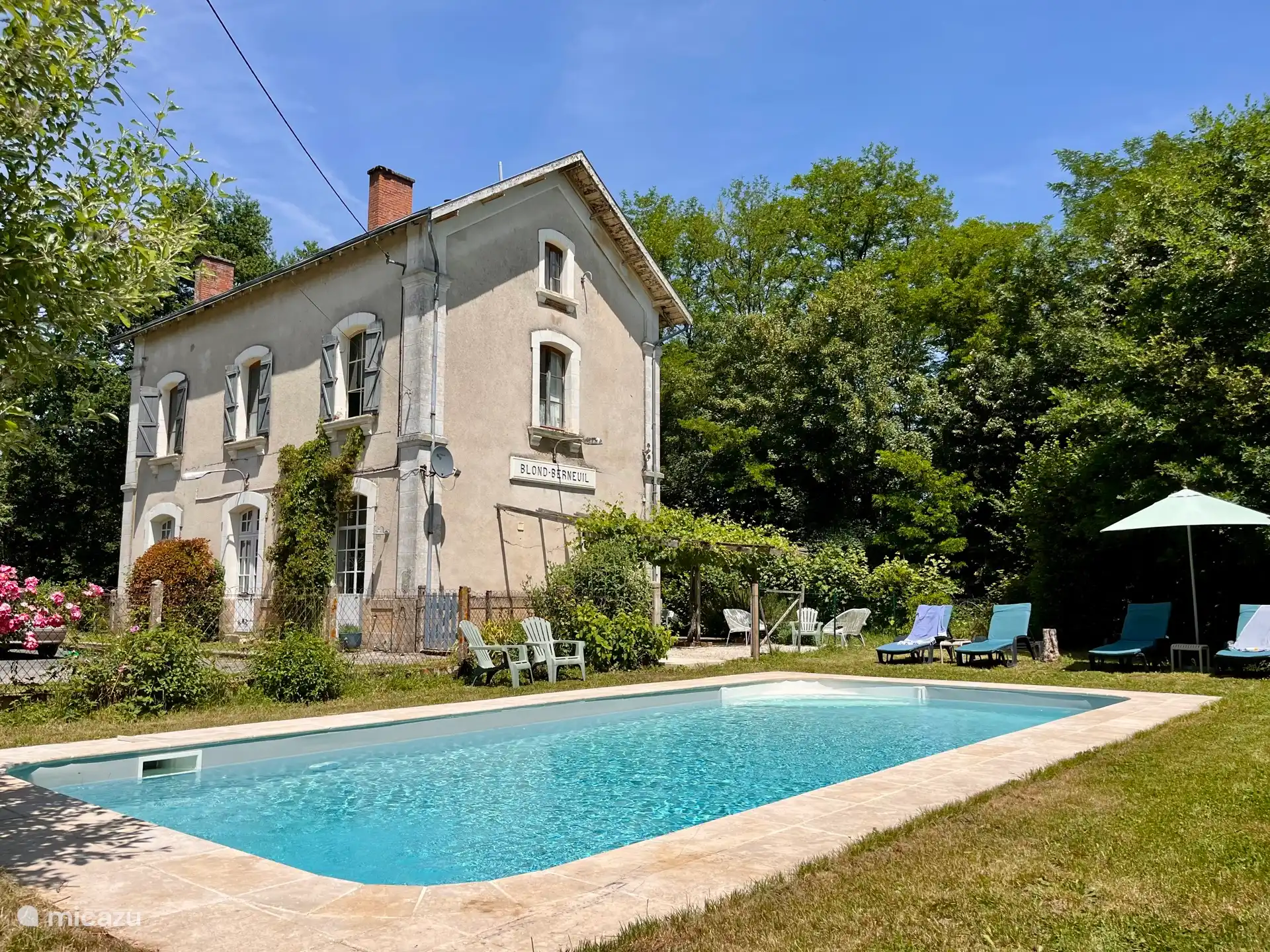 Gare Blond Berneuil | France, Haute-Vienne, Blond - maison de vacances