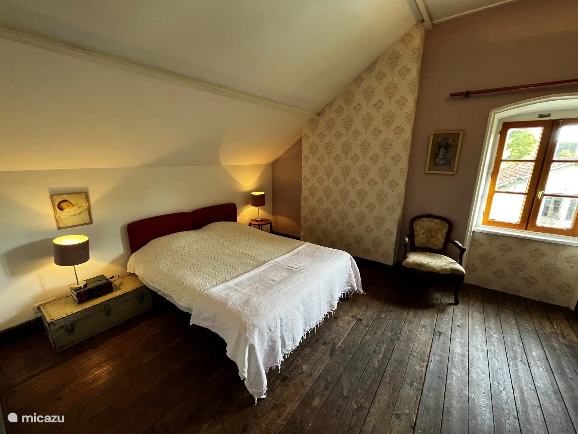 Schlafzimmer im Dachgeschoss