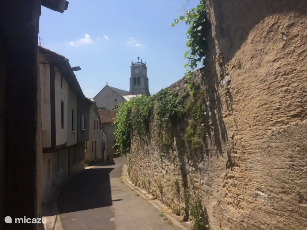 Altes mittelalterliches Viertel von Bellac