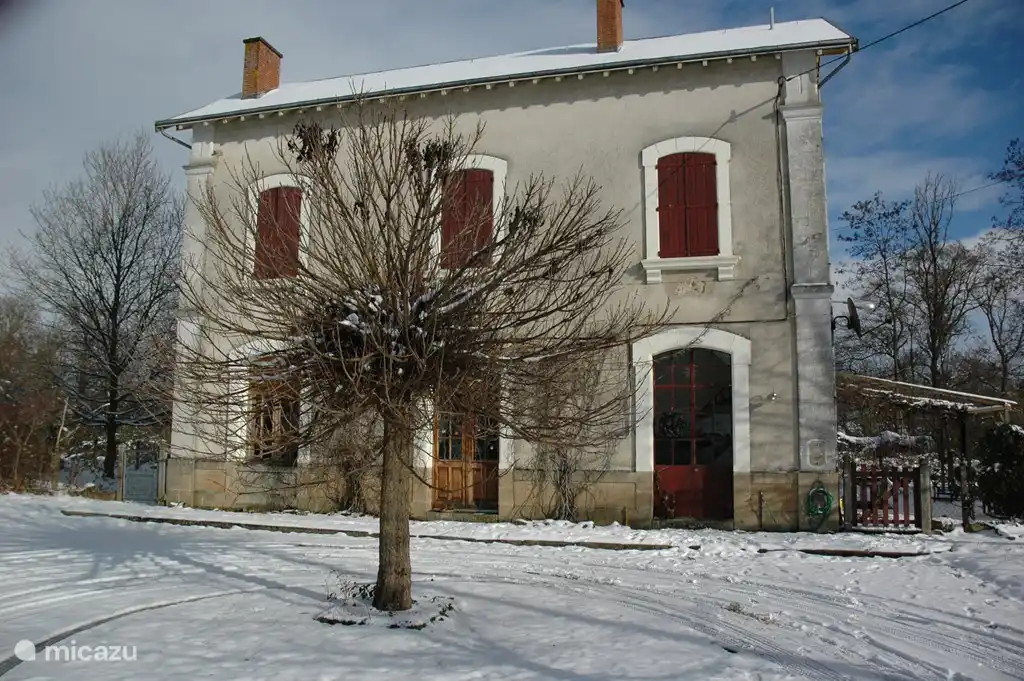 Winterbahnhof Gare Blond Berneuil