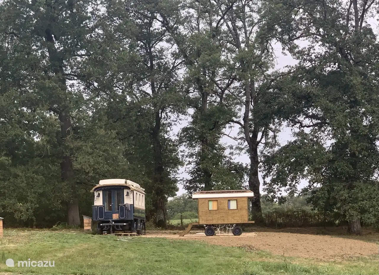 Zigeunerwagen mit Schlafwagen