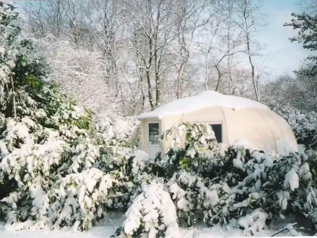 Igloo Safari | Pays-Bas, Brabant-Septentrional, Chaam - bungalow hiver
