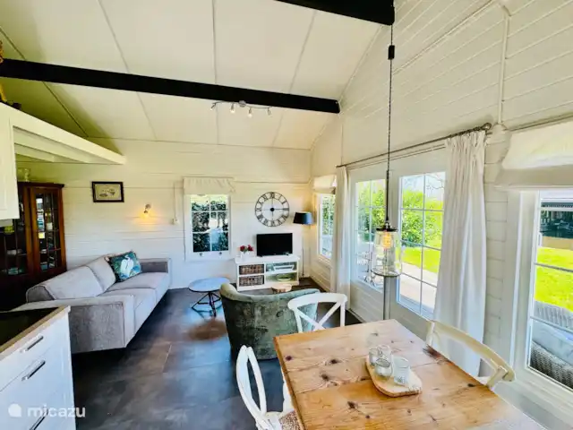 Chalet de Koumelker | Pays-Bas, Frise, Terherne - chalet coin salon