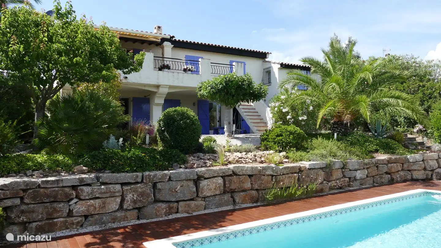 villa huren in Tourrettes, Côte d´Azur, Frankrijk - Villa Parosa met zwembad