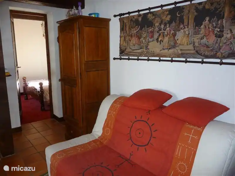 Der Zugang zum Schlafzimmer