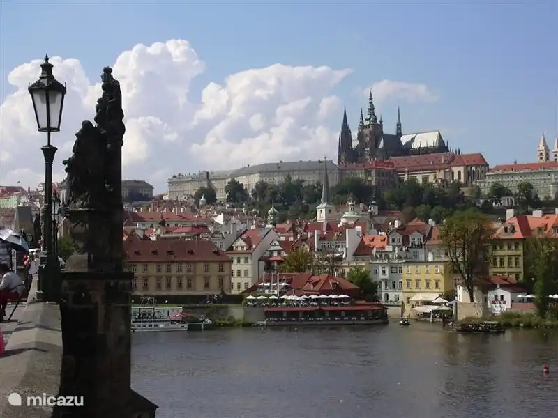 Praga vista desde el Puente de Carlos.