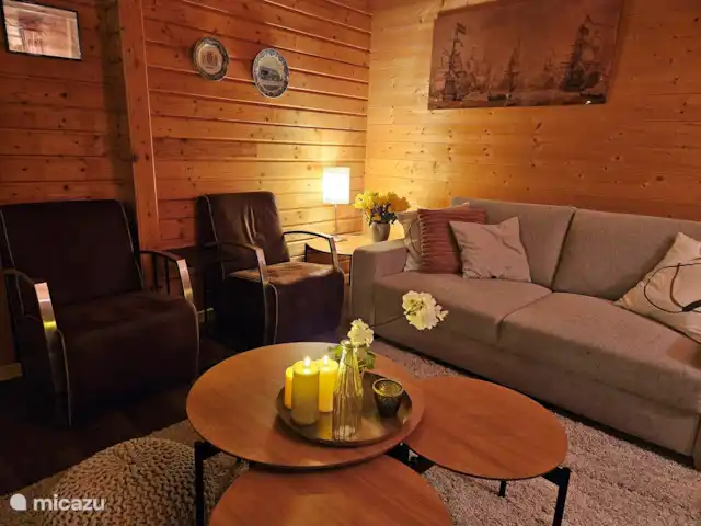 Chalet Le Passe-Temps en Francia, Alta Saboya, Saint-Jean-d'Aulps - casa vacacional Sala de estar
