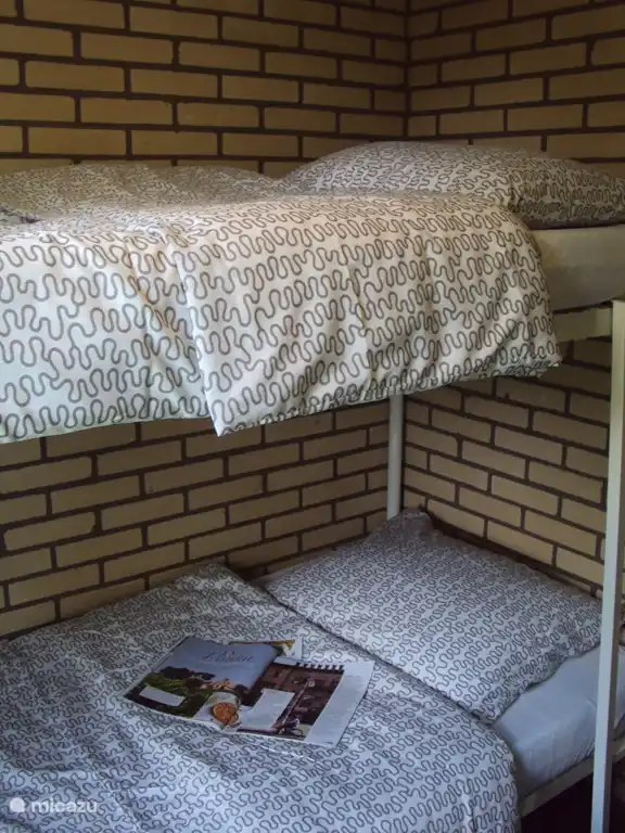 Bedroom with bunk beds.