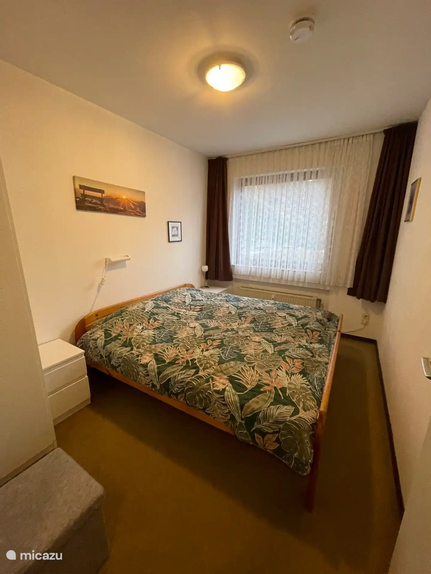 Slaapkamer met 2 matrassen 90 x 200 cm