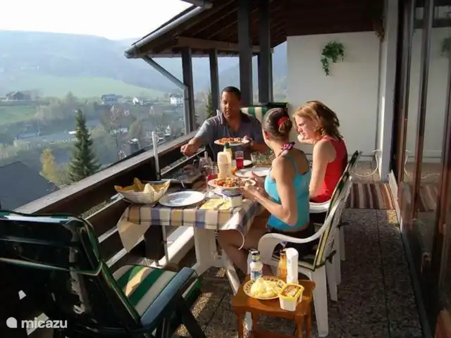 Maison Bergzicht | Allemagne, Sauerland, Willingen - appartement Vous pouvez faire un barbecue sur la terrasse