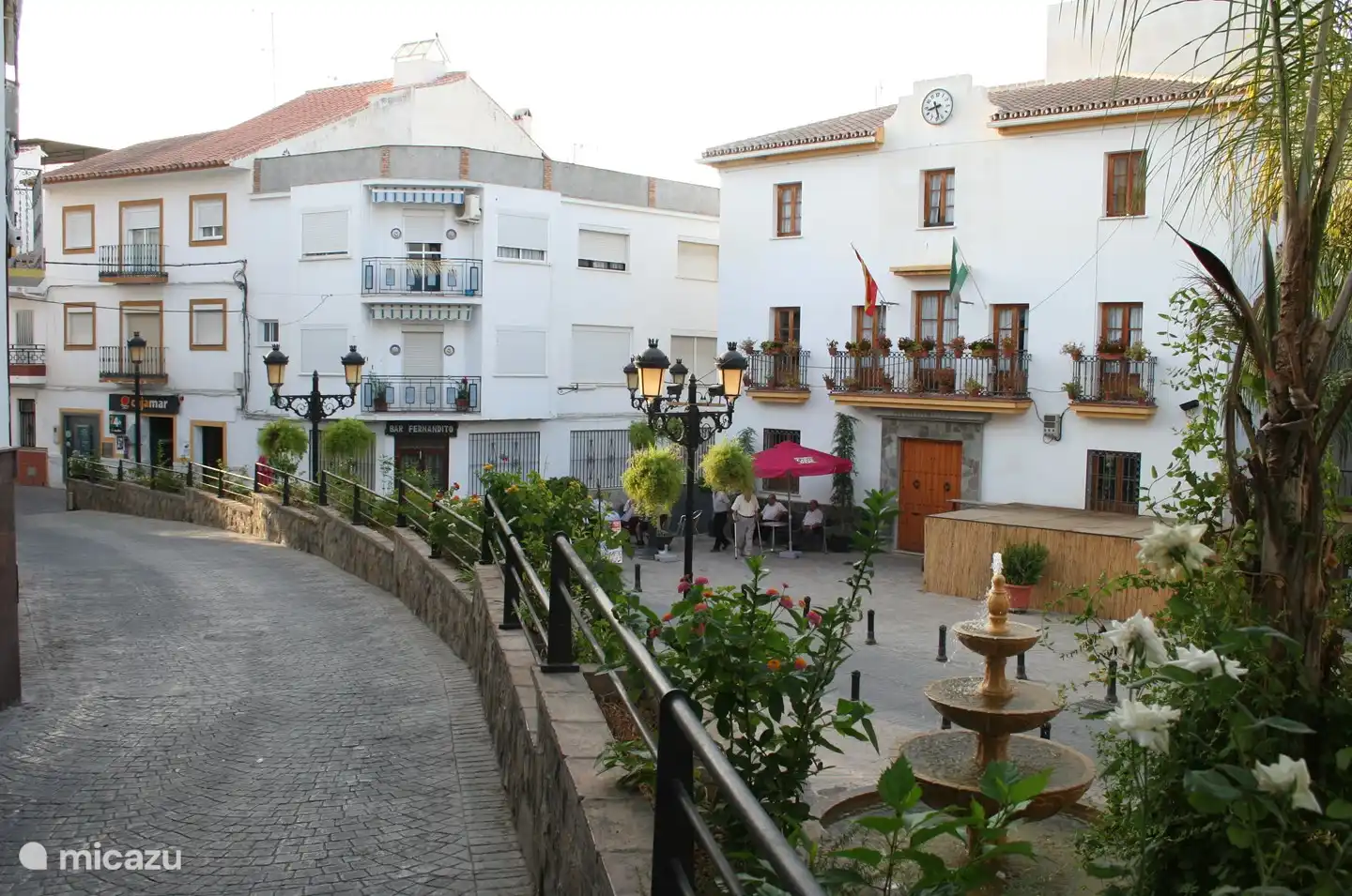 Plaza del Mercado, a tiro de piedra de Casa Sonrisa.