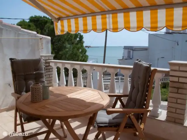 Casas Sitori Appartement 2 | Espagne, Costa Dorada, La Ràpita - appartement Terrasse ensoleillée avec vue sur la mer