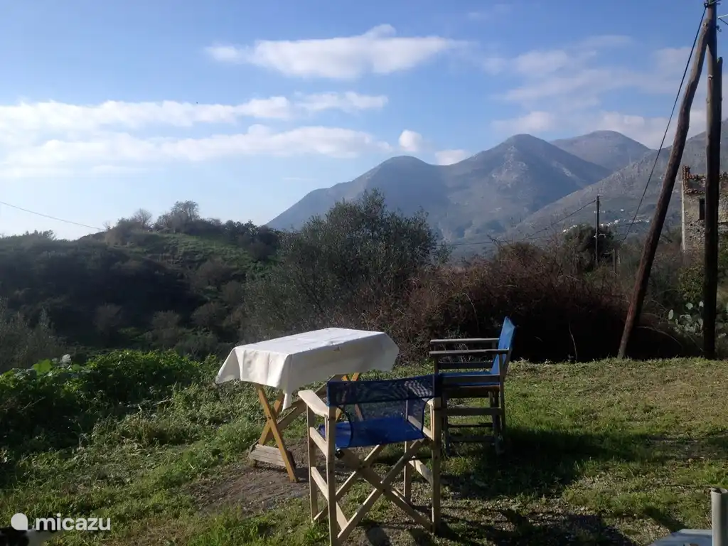 Breakfast in the early morning. Silence