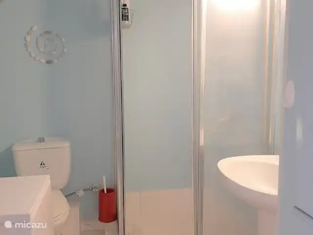 Paradisi Edo en Grecia, Peloponeso, Germa - casa vacacional Baño con lavadora