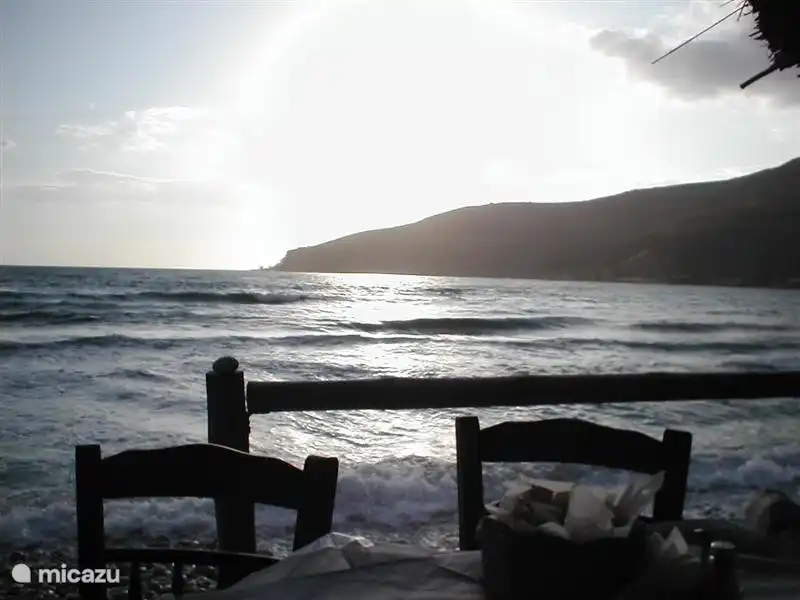 The sea nearby, Limeni, Skoutari, Kotronas, Port Kagio, Marmari, all around.