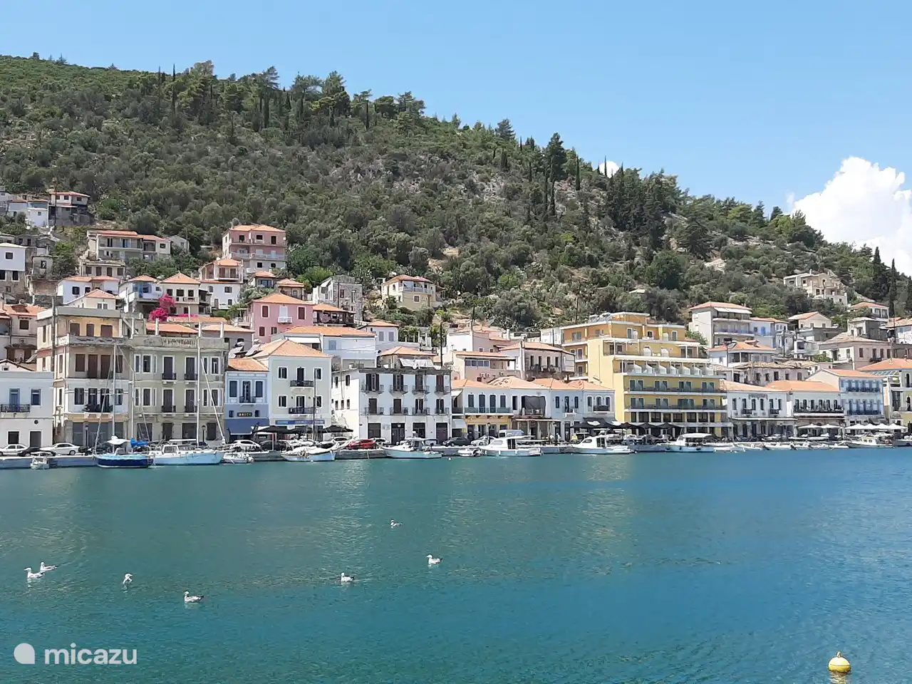 Port city of Gythio. Cozy city with plenty of amenities. 