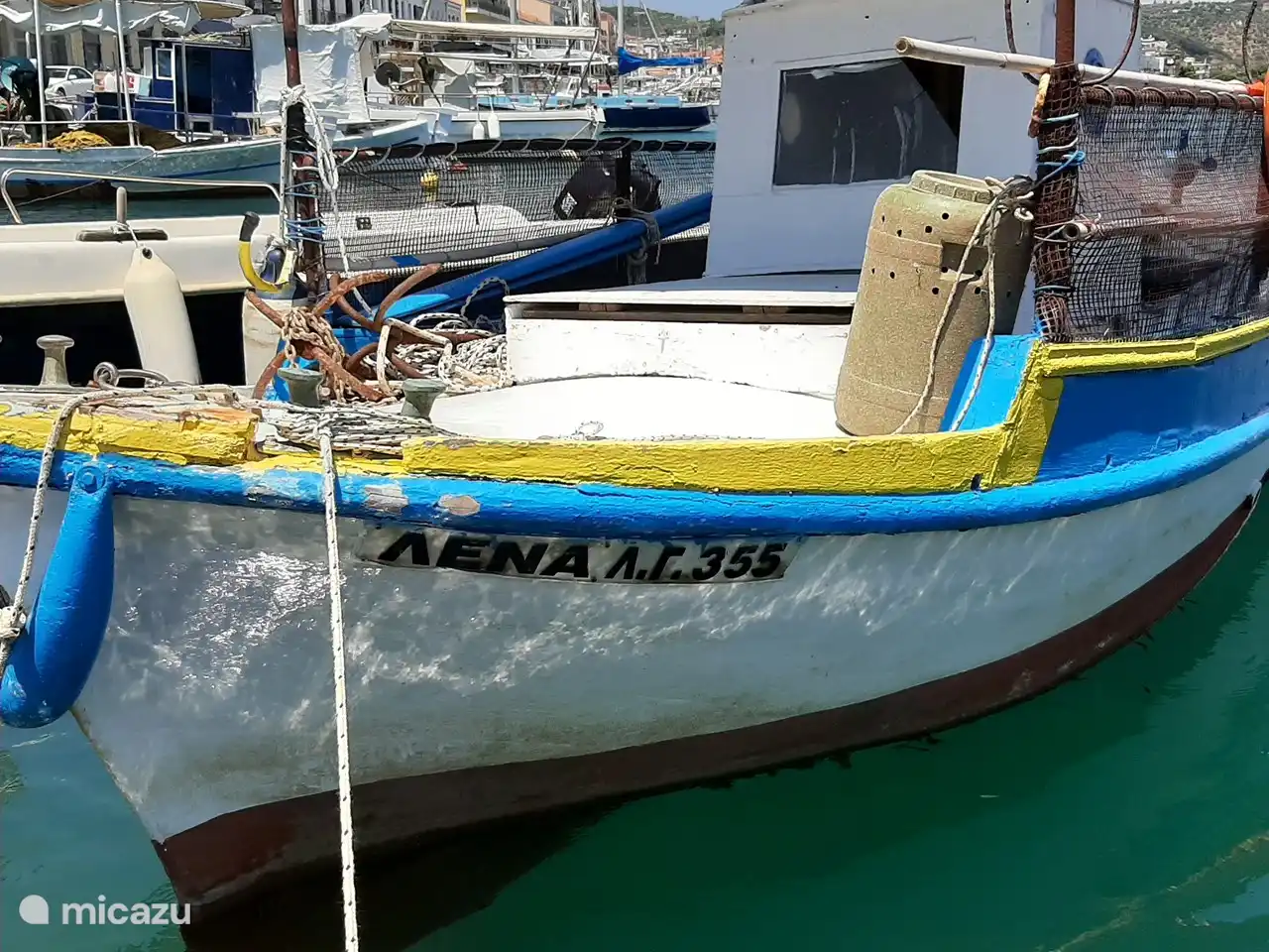 In the port of Gythio