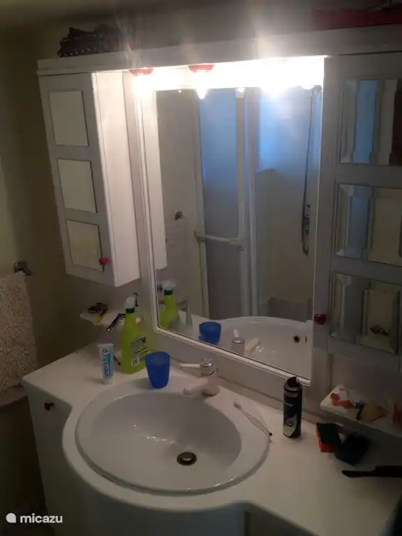 One of the bathrooms