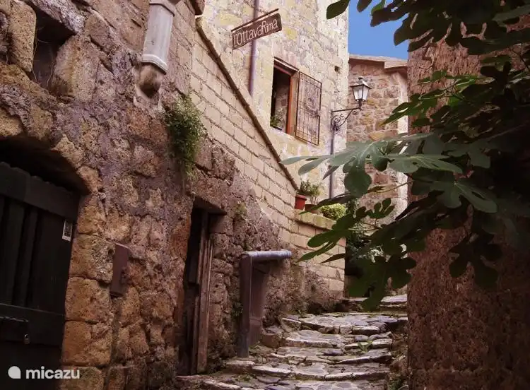 Cozy Straßen von Sorano