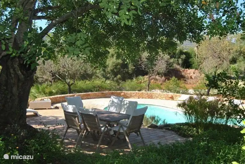 Blick von der Dachterrasse in den Süden mit dem Meer im Hintergrund