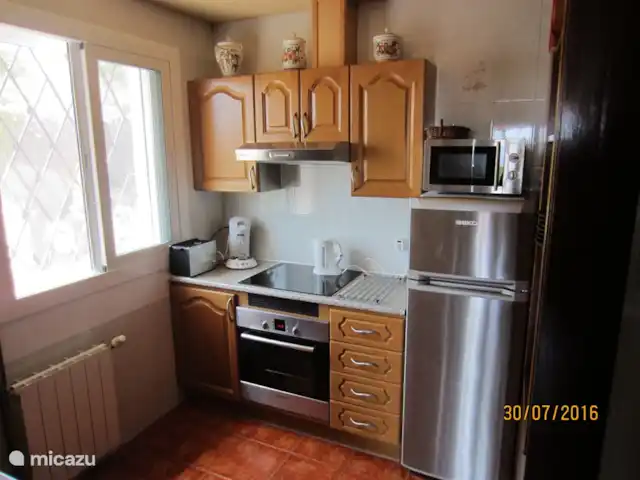 Location de Vacances Espagne, Costa Brava, Lloret de Mar, appartement - Villa Solveig La cuisine .