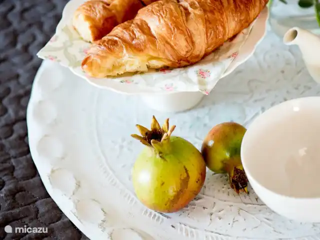 Jasmin & Olives huren in Griekenland, Kreta, Perama - geschakelde woning ontbijtje