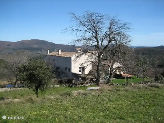 Mas Blanc, Het Zonnehuis 6 pers. | France, Gard, Molières-sur-Cèze - maison de vacances C'est à quoi ça ressemble en hiver. Ensoleillé et généralement 15 à 20 degrés C