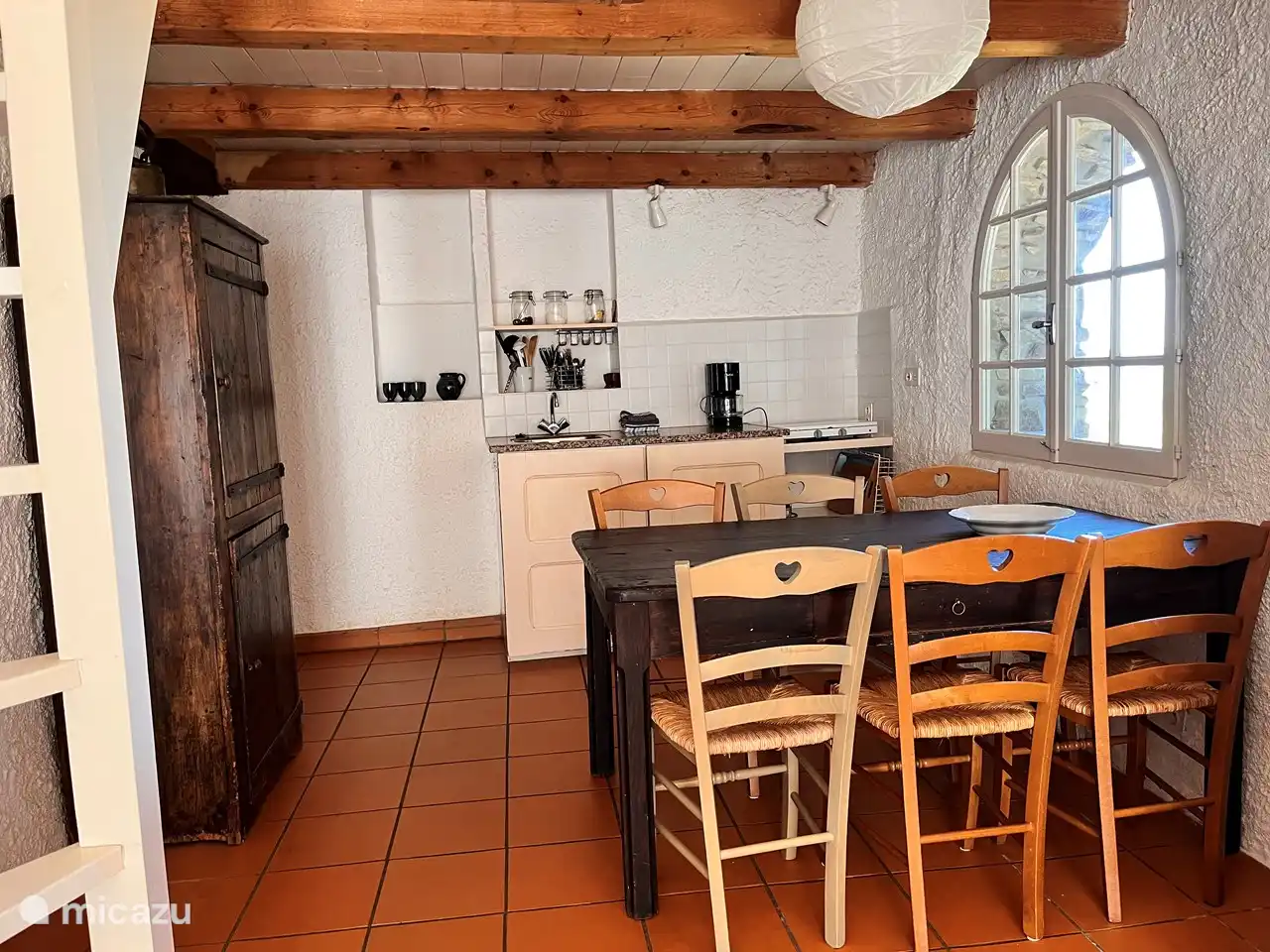 Kitchen-diner with a view.