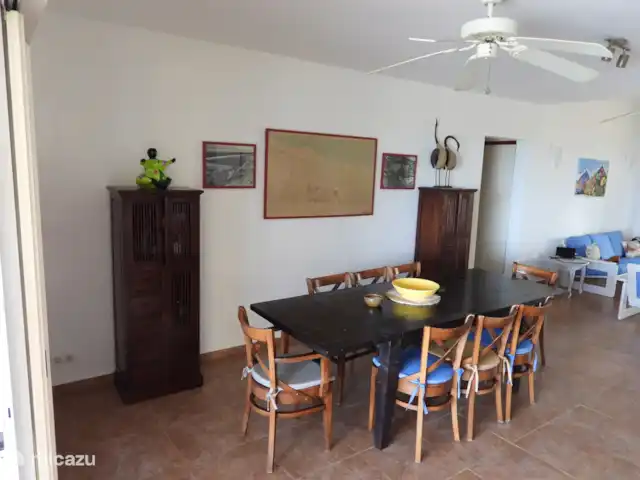 Kas na Nort | Curaçao, Curaçao-Centre, Sunset Heights - villa Table à manger.