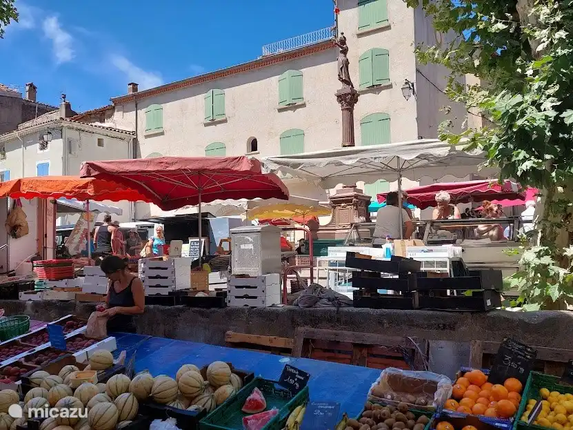 Samstagsmarkt in Pézenas