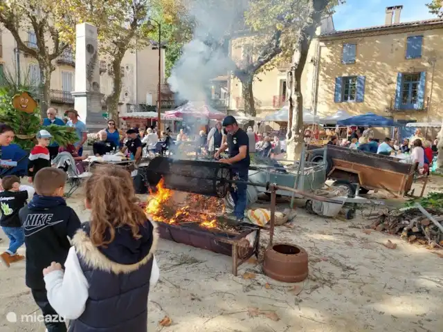 Casa Frangoille en Francia, Hérault, La Tour-sur-Orb - casa vacacional Fiesta de castañas