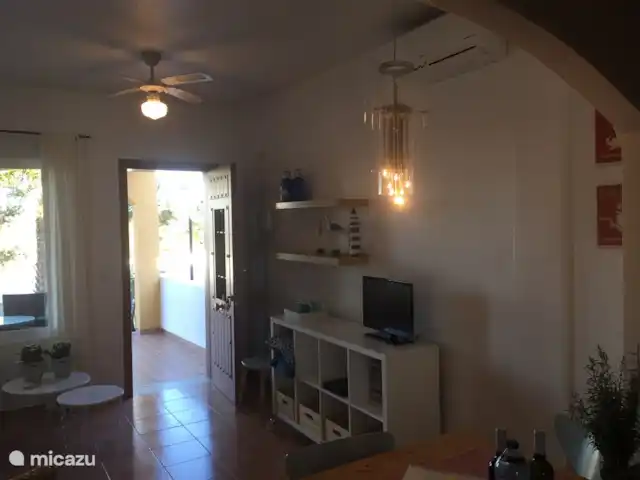 Casa Montana - Dicht bij de kust huren in Spanje, Costa Cálida, Mazarrón - bungalow Zeer sfeervolle inrichting. Plafondventilatoren. Verwarming en airco. Prima overwinter omstandigheden.